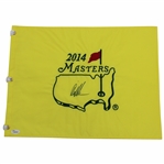 Craig Stadler Signed 2014 Masters Embroidered Flag JSA #K09794