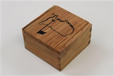 Augusta National Golf Club Masters Logo Pinewood Keepsake Box