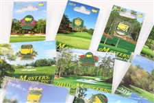 2001-2018 Masters Tournament Commemorative Golf Pins in Original Packages - Each Hole