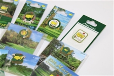2001-2018 Masters Tournament Commemorative Golf Pins in Original Packages - Each Hole