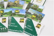 2001-2018 Masters Tournament Commemorative Golf Pins in Original Packages - Each Hole