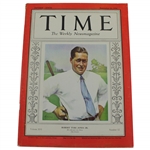 Bobby Jones Cover of September 1930 TIME Magazine - Volume XVI Number 12