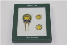 2012 Masters 'Starburst' Divot Tool Set with Ball markers in Original Box