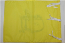Jack Nicklaus Signed Undated Masters Embroidered Flag with Years Won Notation JSA ALOA