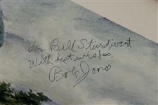 Bobby Jones Signed Dom Lupo Grand Slam British OPEN at Hoylake Print - Only One Known JSA FULL