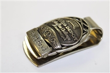 Robert Floyd's 2003 Office Depot Father/Son Contestant DeMille Money Clip with COA