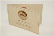 Robert Bobby Tyre Jones, Jr. Memorial Library Opening Card - Emory University