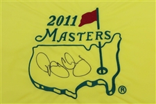 Rory McIlroy Signed 2011 Masters Embroidered Pin Flag