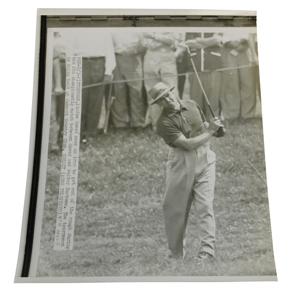 1951 PGA Championship at Oakmont CC - Sam Snead ACME Telephoto