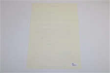 Jack Nicklaus Signed November 7, 1996 Letter to Gene Sarazen on 'Jack Nicklaus' Letterhead JSA #Q49478