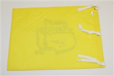Jack Burke Signed 2006 Masters Tournament Embroidered Flag with Year JSA ALOA