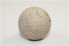 Circa 1920's Spalding Silver King Mesh Pattern Golf Ball