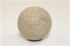 Circa 1920's Spalding Silver King Mesh Pattern Golf Ball