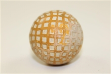 Vintage Dunlop Large Mesh Pattern Golf Ball
