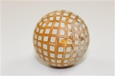 Vintage Dunlop Large Mesh Pattern Golf Ball