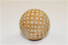 Vintage Dunlop Large Mesh Pattern Golf Ball