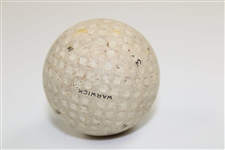 Circa 1930 Dunlop Warwick 50/50 Medsh/Round Pattern Golf Ball