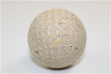 Circa 1930 Dunlop Warwick 50/50 Medsh/Round Pattern Golf Ball
