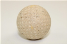 Circa 1930 Dunlop Warwick 50/50 Medsh/Round Pattern Golf Ball