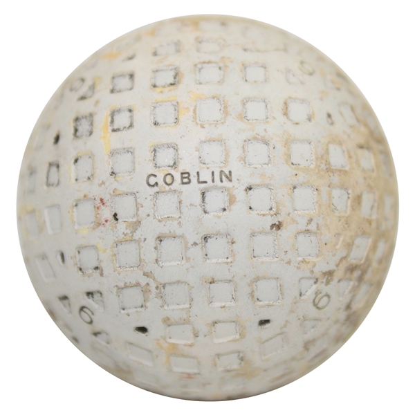 Circa 1933 Dunlop Goblin Square Mesh Pattern Golf Ball
