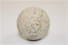 Circa 1933 Dunlop Goblin Square Mesh Pattern Golf Ball