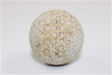 Circa 1933 Dunlop Goblin Square Mesh Pattern Golf Ball