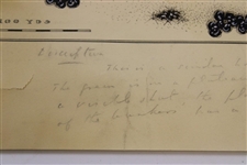Historic Augusta National Hole #14 (5 today) Plans Signed by Alister MacKenzie with Handwritten Notes - JSA & PSA - Last Known