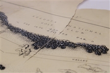 Historic Augusta National Hole #14 (5 today) Plans Signed by Alister MacKenzie with Handwritten Notes - JSA & PSA - Last Known