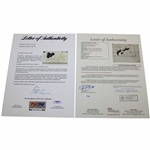 Historic Augusta National Hole #14 (5 today) Plans Signed by Alister MacKenzie with Handwritten Notes - JSA & PSA - Last Known