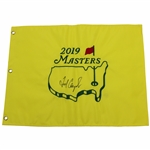 Fred Couples Signed 2019 Masters Embroidered Flag JSA ALOA