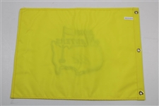 Patrick Reed Signed 2018 Masters Embroidered Flag JSA ALOA