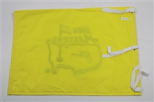 Jack Nicklaus Signed 2006 Masters Embroidered Flag JSA ALOA