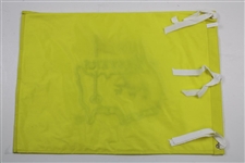 Gary Player Signed 1999 Masters Embroidered Flag with Dates Won JSA ALOA