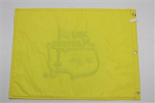 Bob Goalby Signed 2013 Masters Embroidered Flag with '68' JSA ALOA