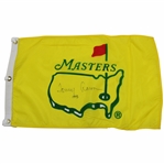 Tommy Aaron Signed 1995 Masters Flag with 1973 JSA ALOA