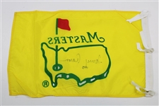 Tommy Aaron Signed 1995 Masters Flag with '1973' JSA ALOA