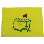 Jose Maria Olazabel Signed Undated Masters Embroidered Flag JSA ALOA