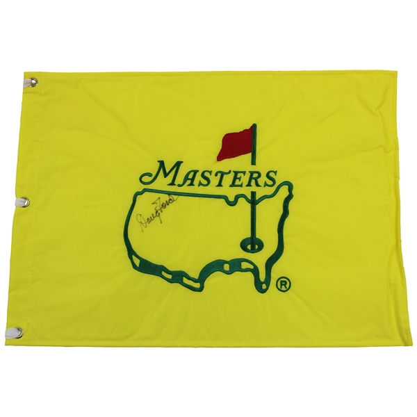 Doug Ford Signed Undated Masters Embroidered Flag JSA ALOA