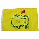 Ben Crenshaw Signed 1995 Masters Yellow Screen Flag with 1984 & 1995 JSA ALOA