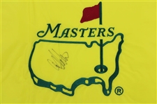 Craig Stadler Signed Undated Masters Embroidered Flag JSA ALOA