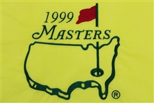 1999 Masters Tournament Embroidered Flag - Jose Maria Olazabal Winner