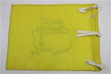 2001 Masters Tournament Embroidered Flag - Tiger Woods Winner