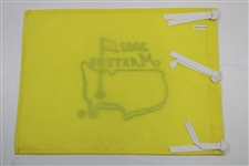 2002 Masters Tournament Embroidered Flag - Tiger Woods Winner