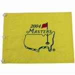 2004 Masters Tournament Embroidered Flag - Phil Mickelson Winner