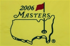 2006 Masters Tournament Embroidered Flag - Phil Mickelson Winner
