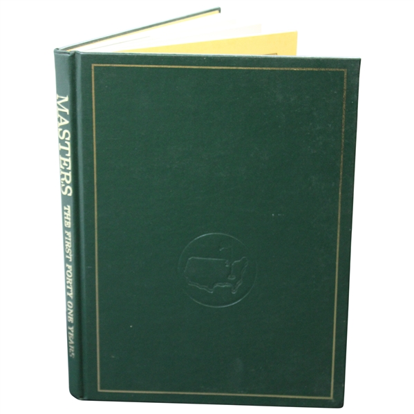 1978 Masters Tournament First Forty One Years Annual Book
