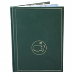 1985 Masters Tournament Annual Book - Bernhard Langer Winner