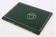 1987 Masters Tournament Annual Book - Larry Mize Winner