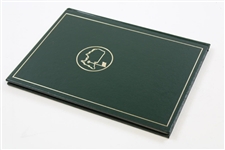 1987 Masters Tournament Annual Book - Larry Mize Winner