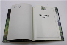 1987 Masters Tournament Annual Book - Larry Mize Winner